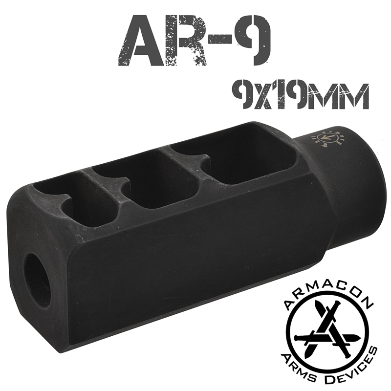   AR-9  1/2"-28 UNEF,  9x19mm, Thor Armory Armacon
