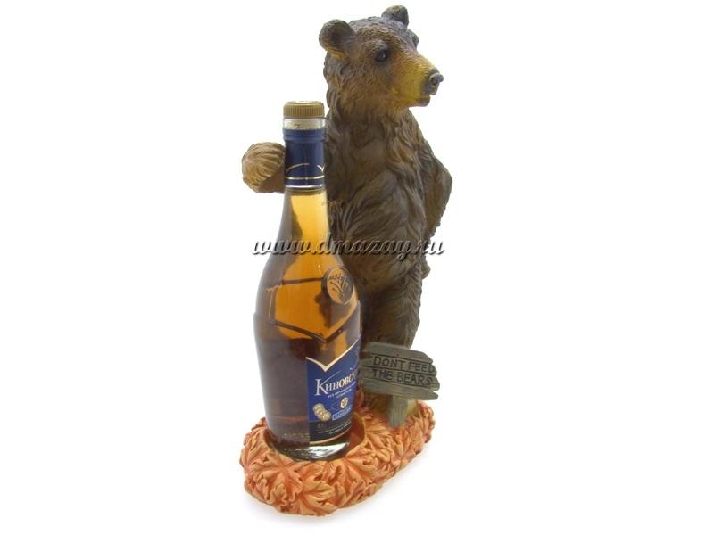 Подставка под бутылку «Медведь стоящий»