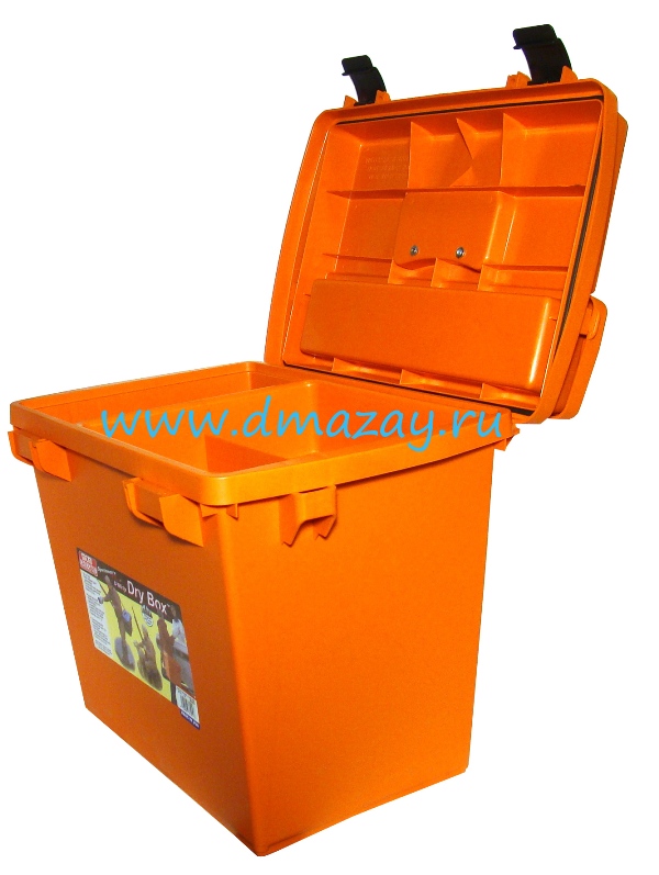 Ящик пластиковый водозащищенный MTM (МТМ) Sportsmans Plus Utility DRY BOX SPUD7 35 Orange для охотников рыбаков любителей водного спорта и туристов оранжевый
