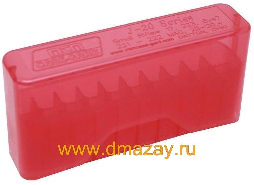  (, ) Slip-Top      ()      MTM () J-20-XS-09 Rifle Ammo Boxes J-20 Series Clear Red