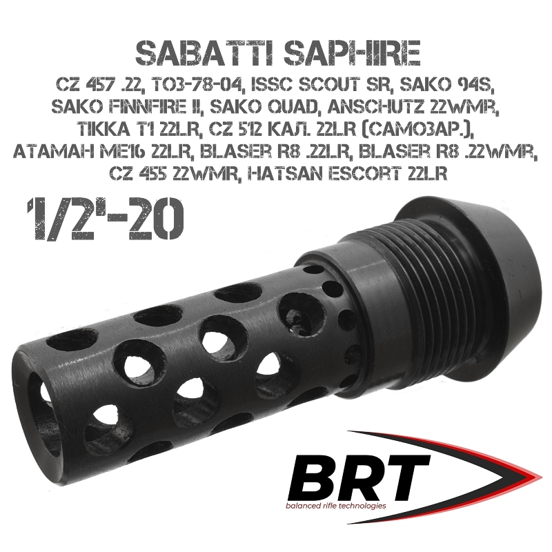  Dual Brake  SABATTI Saphire       BRT (),  1/2"-20 UNF