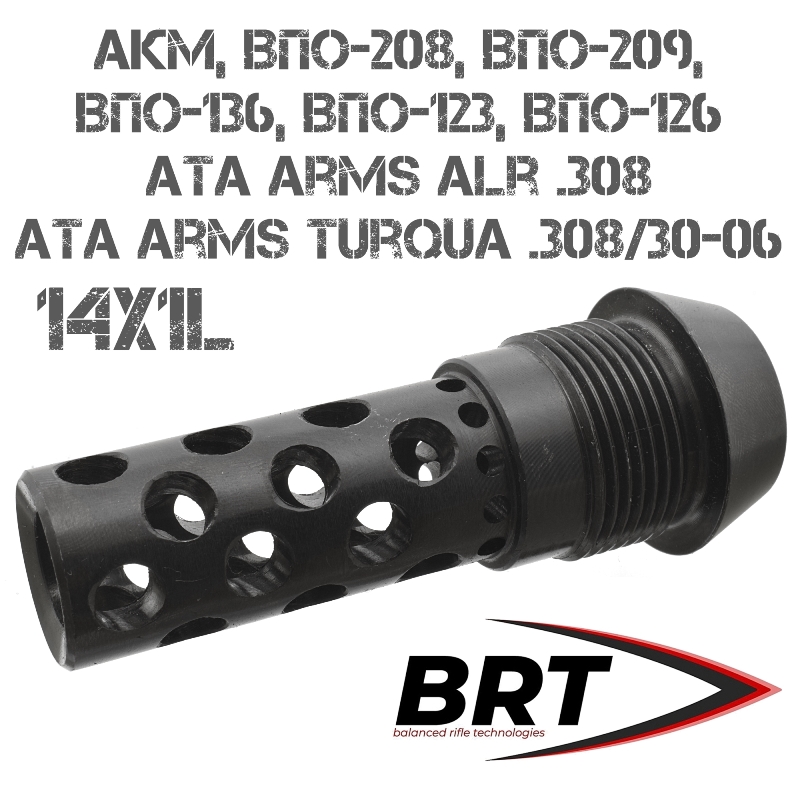  Dual Brake  , -308, -208, -209, Ata Arms 308win,       BRT (),  14x1L